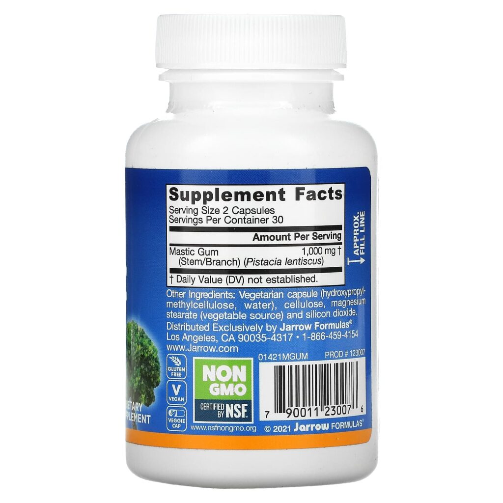 2a0a1b8eac78b915b3e0ef65bca5a80d_042122111120.jpeg Jarrow Formulas, мастиковая смола, 60 растительных капсул