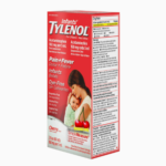 Baby Tylenol Liquid Medicine с ацетаминофеном, обезболивающее и жаропонижающее, вишневый без красителей, 30 мл