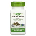 Nature's Way, Корень дикого ямса, 850 мг,(wild yam)дикий ямс 100 веганских капсул