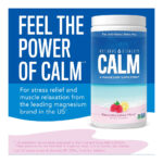 Natural Vitality, успокаивающий, со вкусом малины и лимона, магний, 16 унций, 453 г