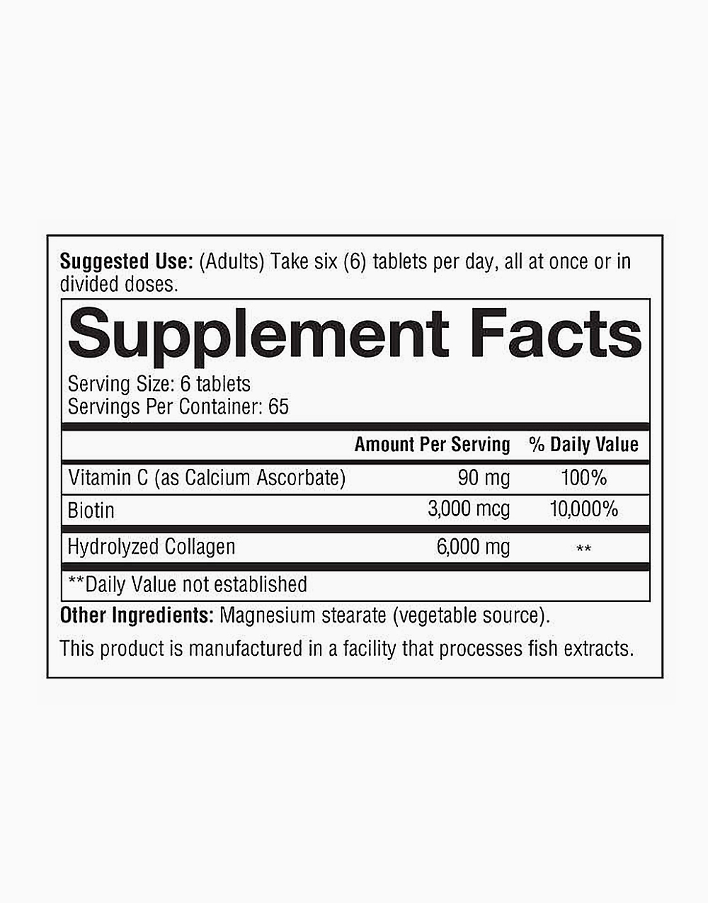 491f3b57b64f1ae0a591f64661a2a28a_043022135409.jpeg Коллаген плюс биотин (6000 мг, 390 таблеток)