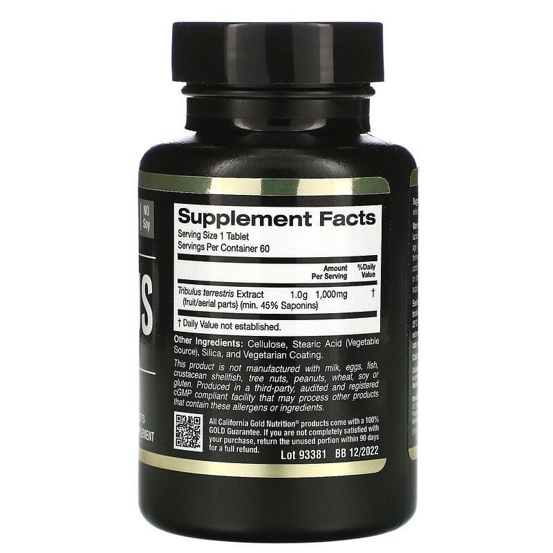 4c3fc1c6a1b310c1e7080ed87789c6c5_041522205614.jpeg California Gold Nutrition, тестостерон бустер , 1000 мг, трибулус 60 таблеток