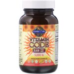 Garden of Life, Vitamin Code, Raw D3, 5000 МЕ, 60 вегетарианских капсул