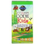 5aaf15038329347e9ef4d11898045726_041422095919.jpeg Garden of Life, Vitamin Code, для детей, жевательные цельнопищевые мультивитамины, вишня, 30 жевательных мишек
