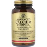 608f22c70d01d9913af8534ac2545fe9_041522205639.jpeg Solgar, Улучшенный кальциевый комплекс с витаминами D3, К2, цинком и бором, 120 таблеток