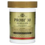 Solgar, Probi 30, 30 млрд живых культур, 30 вегетарианских капсул