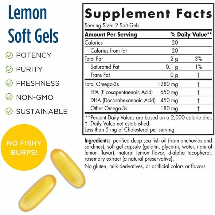 8137290e40fe6228c7845e6b9aeacee1_042222180556.png Ultimate Omega, Nordic Naturals, Омега-3 очищенный со вкусом лимона, 1280 мг, 60 гелевых капсул