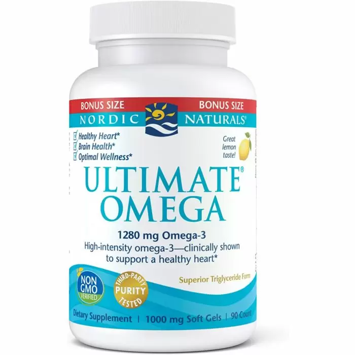 82f9d29914b44dbef11cb679bf2b0fde_042222180552.png Ultimate Omega, Nordic Naturals, Омега-3 очищенный со вкусом лимона, 1280 мг, 60 гелевых капсул