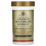 Solgar, Advanced Multi-Billion Dophilus, пробиотик, 60 растительных капсул