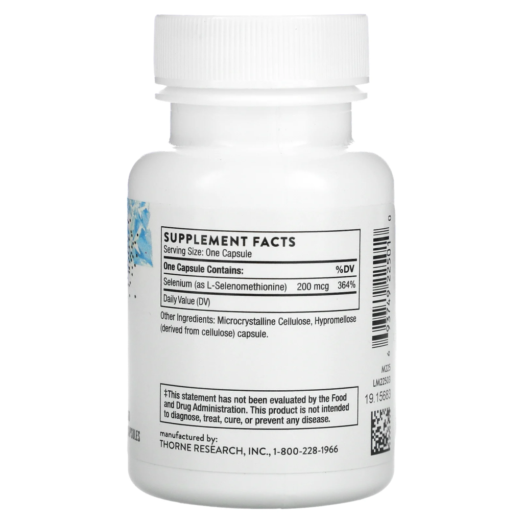 b515cd7ffe8622f1dc505d0e84cd85d1_043022122541.png Thorne Research, Селенметионин, 60 капсул