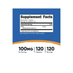 Nutricost DHEA 100 мг, 120 капсул - без глютена, без сои, без ГМО, добавка