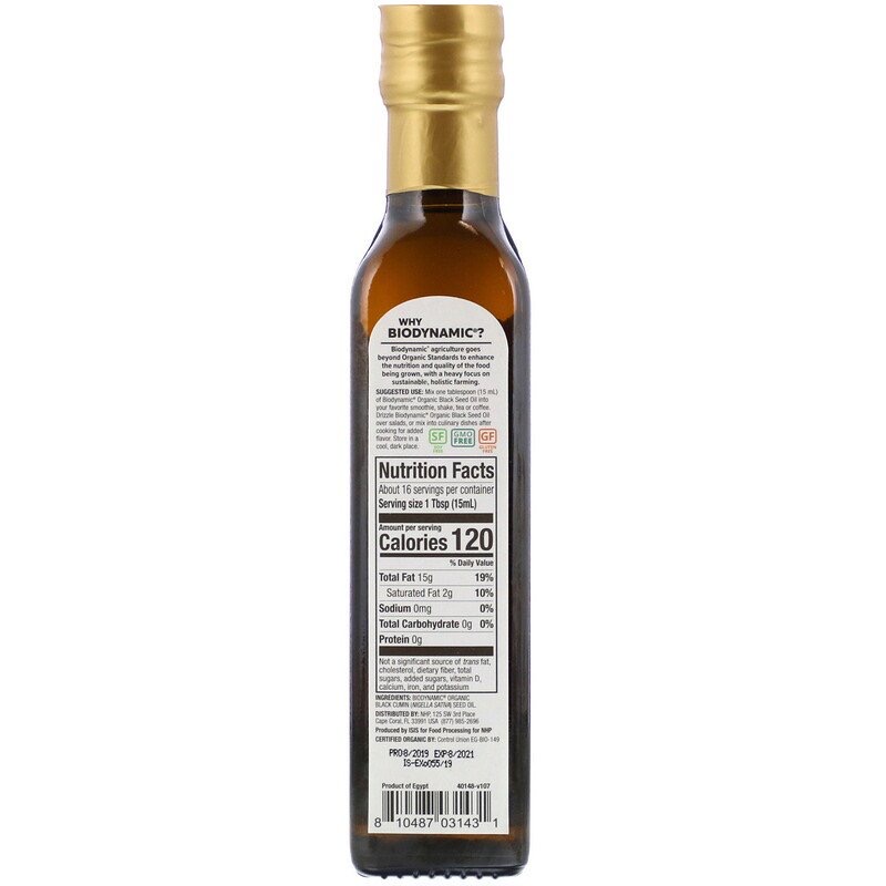 e695fe0dab2acdf36460d9e226cfa048_041522205634.jpeg Dr. Mercola, Biodynamic, Organic Black Seed Oil, 8.4 fl oz (250 ml)