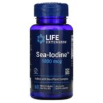 f9bd855c804c9611ac99e7a97ce74743_041422095935.jpeg Life Extension, Sea-Iodine, 1000 мкг, 60 вегетарианских капсул