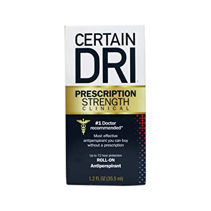 711355e33cae65da9aff10fca9a4202b_051622013703.jpeg Определенный Dri AXDSE181180 Клинический роликовый антиперспирант Prescription Strength, 1,20 унции