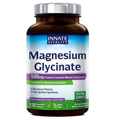 83761ac063ddd941384b7c4600e30f41_051522131146.jpeg Глицинат магния 500 мг на капсулы, 120 растительных капсул, хелатный для максимального усвоения, без ГМО, без глютена, молочных продуктов и сои, поддерживает здоровье мышц, суставов и сердца