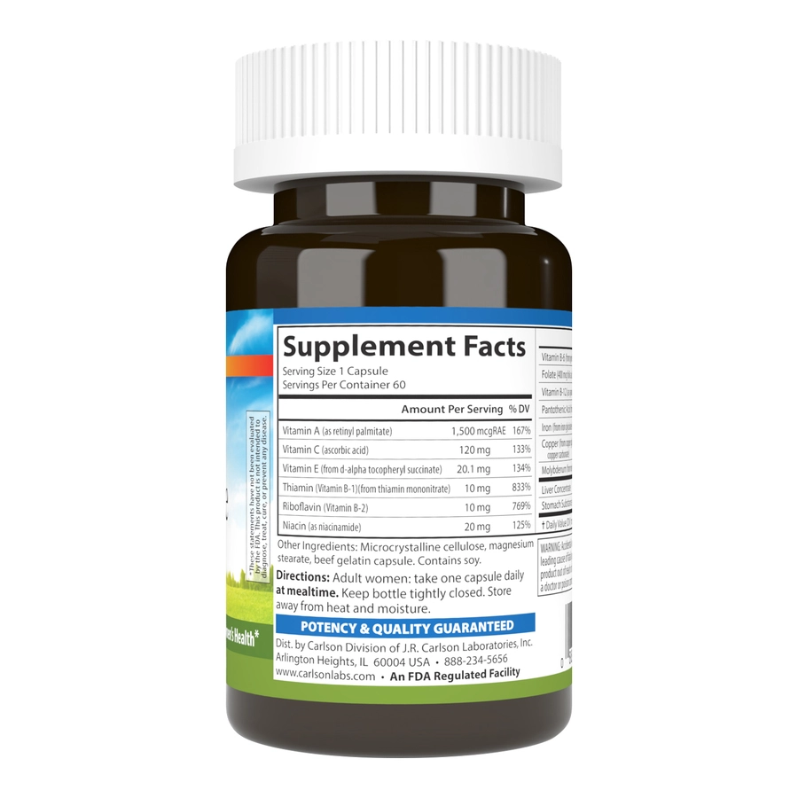 9e2e145453345e3c0fb97c922795c377_052922125512.png Carlson Labs - восстановление железа для женщин + витамины Б