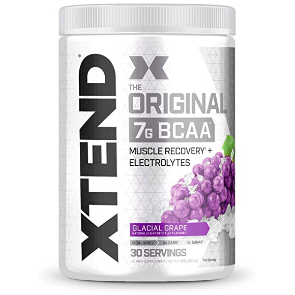 e374283e02428e7283c836ad9113f0cf_051722234308.jpeg XTEND Original BCAA Powder Ледниковый виноград | Не содержащий сахара напиток для восстановления мышц после тренировки с аминокислотами | 7г BCAA для мужчин и женщин | 30 порций