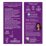 Vitabiotics Wellwoman Plus таблетки - рыбий жир, 56 капсул