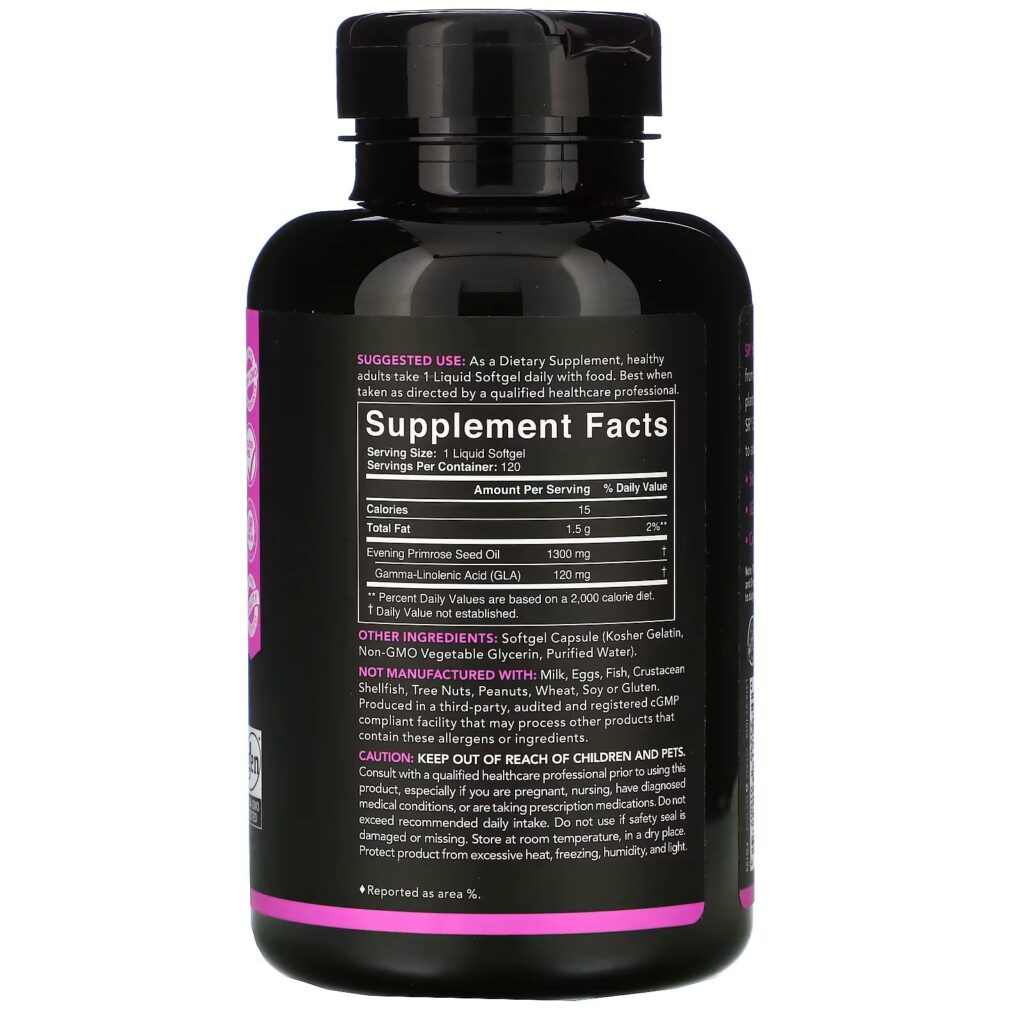 58b45f21d0f29db18e09514866e22ff1_061022235836.jpeg Sports Research, примула вечерняя, 1300 мг, 120 мягких таблеток