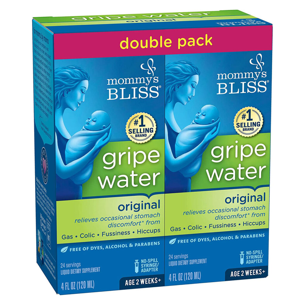 Mommy's Bliss, укропная вода, оригинальная, для младенцев от 2 недель, 240 мл