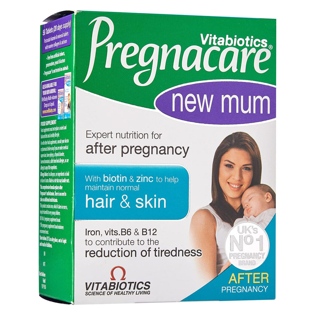 Vitabiotics PREGNACARE New Mum таблетки- после беременности, 56 штук