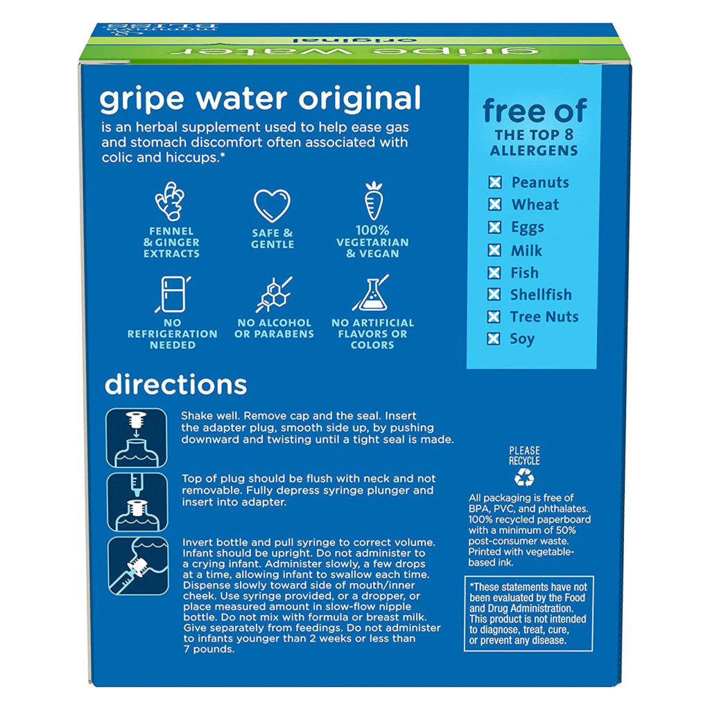 b09d781b566a5f272dd6fc973b60e09e_062522012911.jpeg Mommy's Bliss, укропная вода, оригинальная, для младенцев от 2 недель, 240 мл