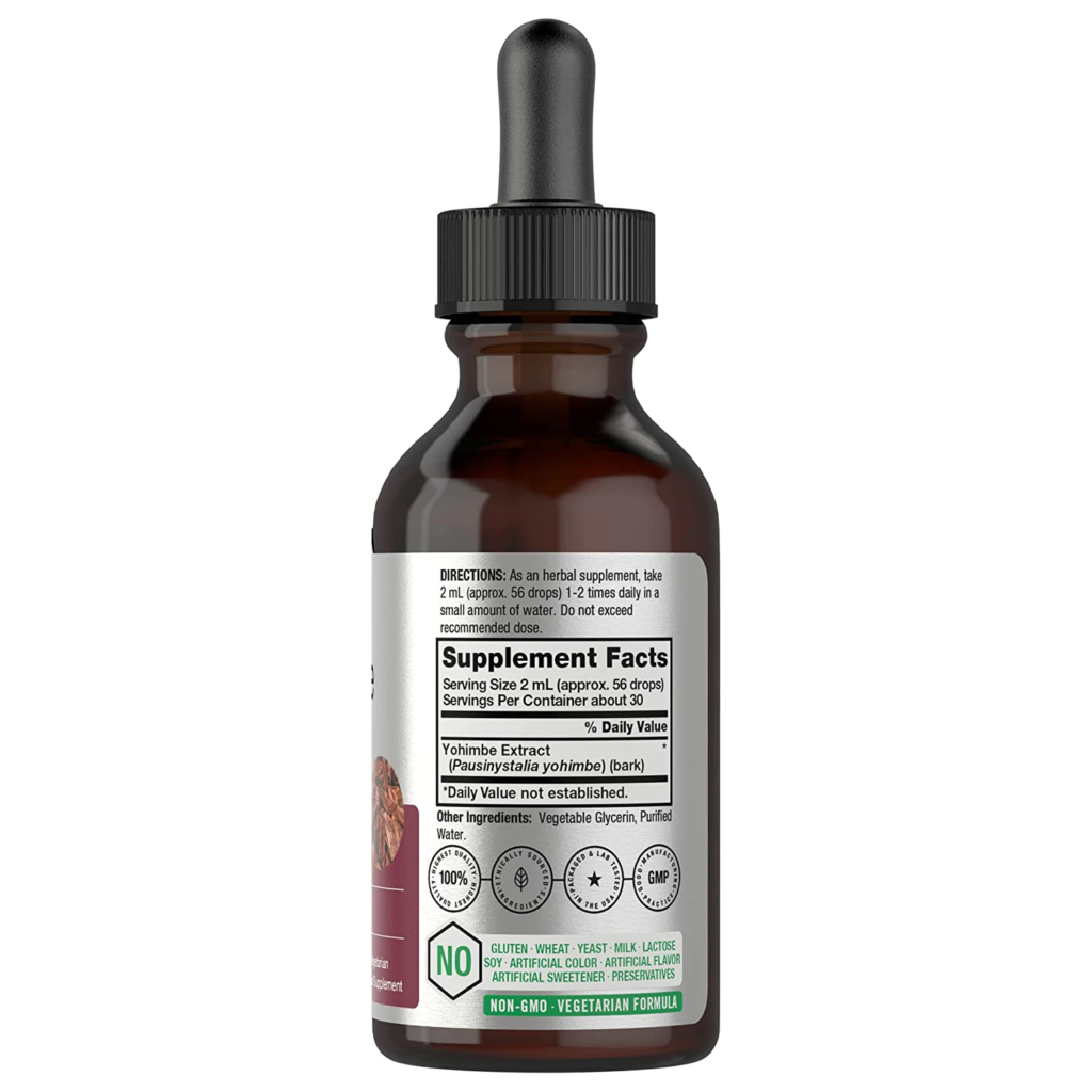 e639ea9571bf1ae540feb79f91721866_061122102112.png Horbaach - Экстракт коры супер йохимбе | 2 унции | Макс 2300 | Формула без спирта и сахара | Вегетарианская жидкая добавка без ГМО и глютена