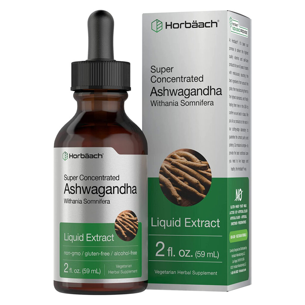 f3d02778674c0180e730b46218133b1c_062722002522.jpeg Жидкий экстракт корня ашваганды | 2 унции жидкости | Безалкогольная настойка | Вегетарианская добавка, без ГМО, без глютена