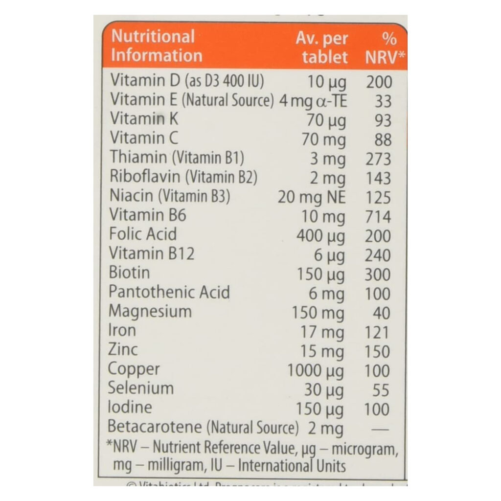 f614b91138f7b015e13f99d3e824dc3f_061622011830.jpeg Vitabiotics Pregnacare Original - в период беременности, 19 мультивитаминов, 90 таблеток