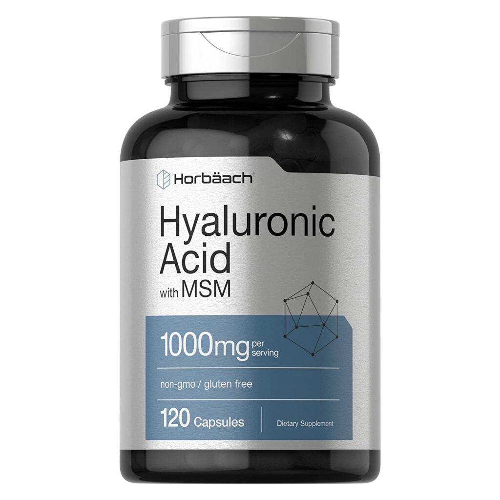 2c3f455127c1d87a7c481595334e04bb_070922000642.jpeg Horbaach - Гиалуроновая кислота с МСМ | 1000 мг | 120 капсул | Добавка без ГМО и глютена | биодоступная формула