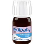 Vitabiotics Wellbaby Мультивитаминные капли  для младенцев30мл