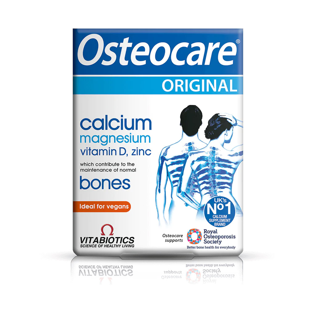 OSTEOCARE Calcium Magnesium Vitamin D Zinc жевательные таблетки, 90 шт.