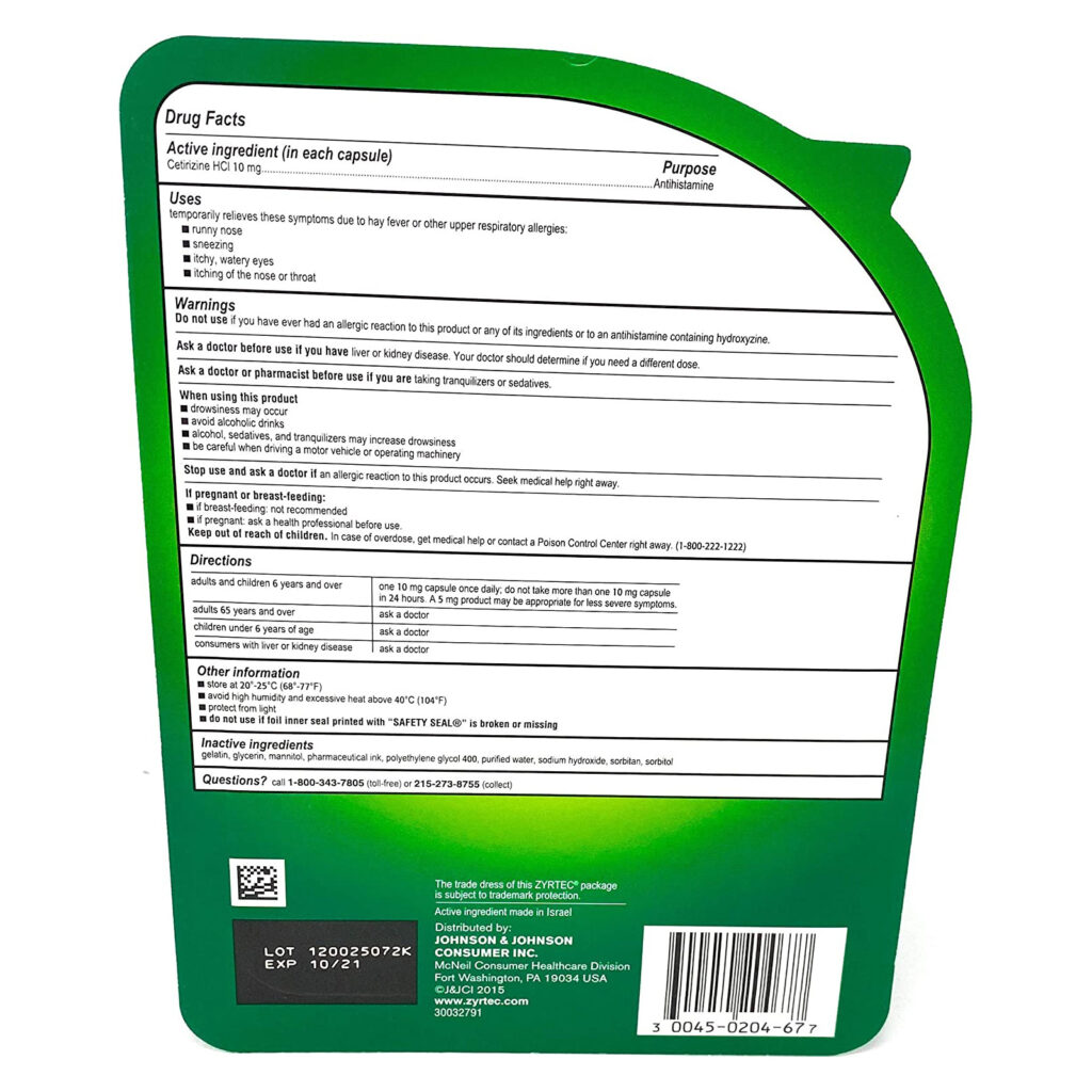 b117ed6f08edae09dcaa62fa47bc0435_070822234746.jpeg Kirkland Signature Zyrtec Liquid Gels, 65 жидких гелей