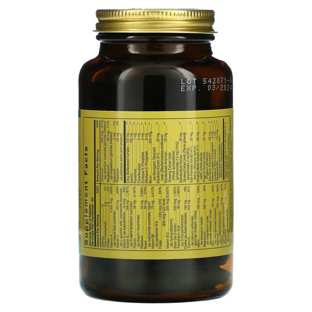 efe19d8fa72c36c89e9dff533cda5dc5_072622021514.jpeg Solgar, Male Multiple, мультивитамины для мужчин, 120 таблеток