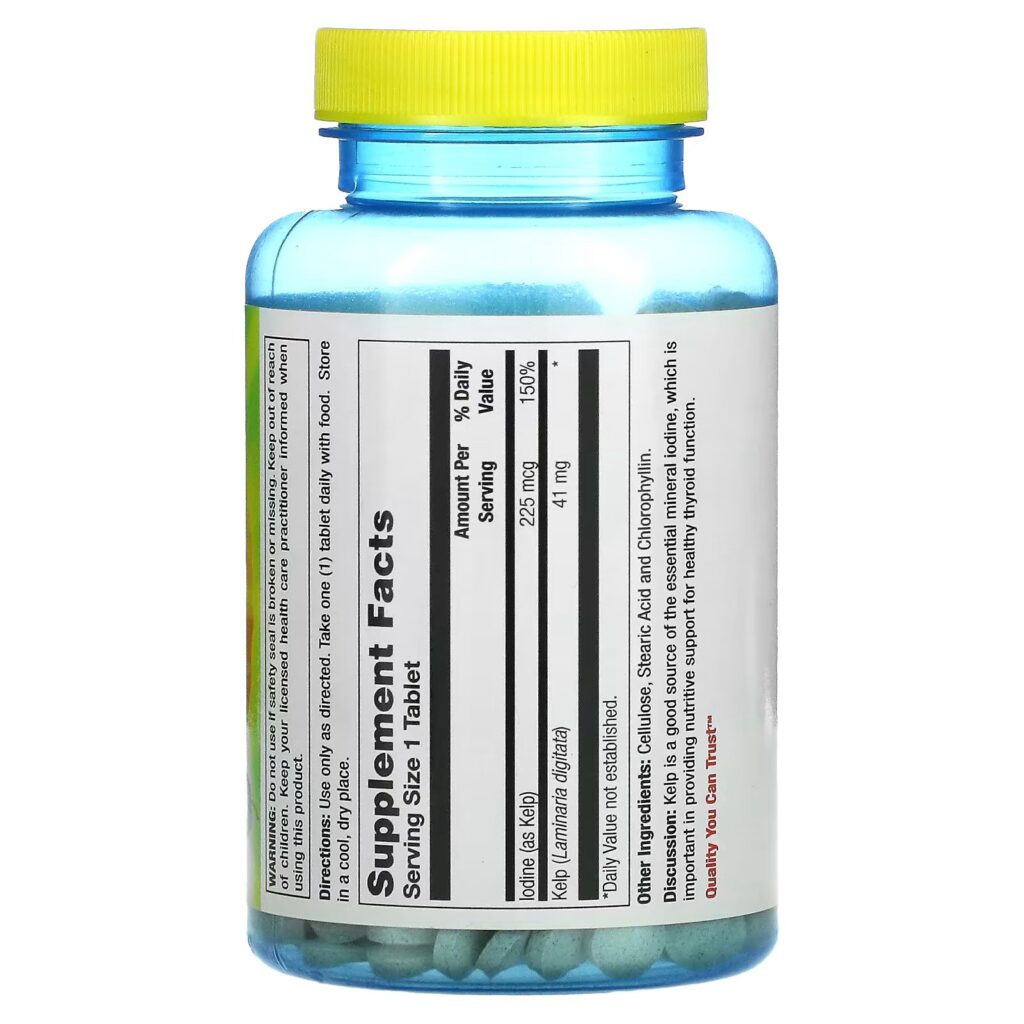 02d3f5e4f60119042f0c5027c8852e56_082022041122.jpeg Nature's Life, Icelandic Kelp (Исландские бурые водоросли), 500 таблеток