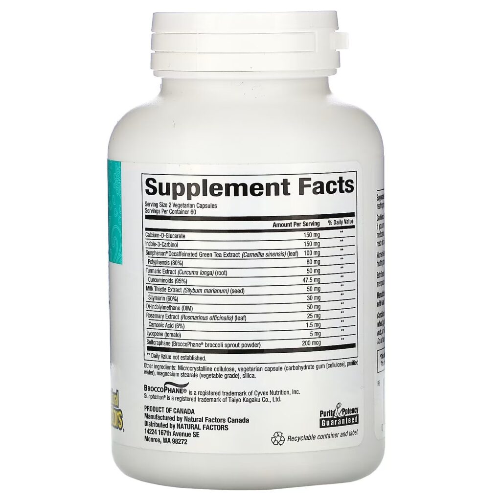 155ed808dd95b40f540469bf453ec78b_080522011046.jpeg Natural Factors, WomenSense, EstroSense, гормональный баланс, 120 вегетарианских капсул