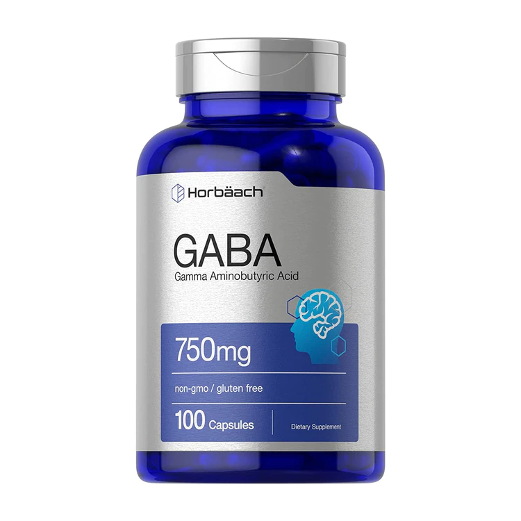 Horbaach GABA (ГАММА-АМИНОМАСЛЯНАЯ КИСЛОТА) 750 МГ | 100 КАПСУЛ