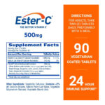 59bddb3c477898bb575c5aa397db4018_091422235848.jpeg Nature's Bounty, Ester-C, максимальная сила, 500 мг, 90 вегетарианских таблеток, покрытых оболочкой