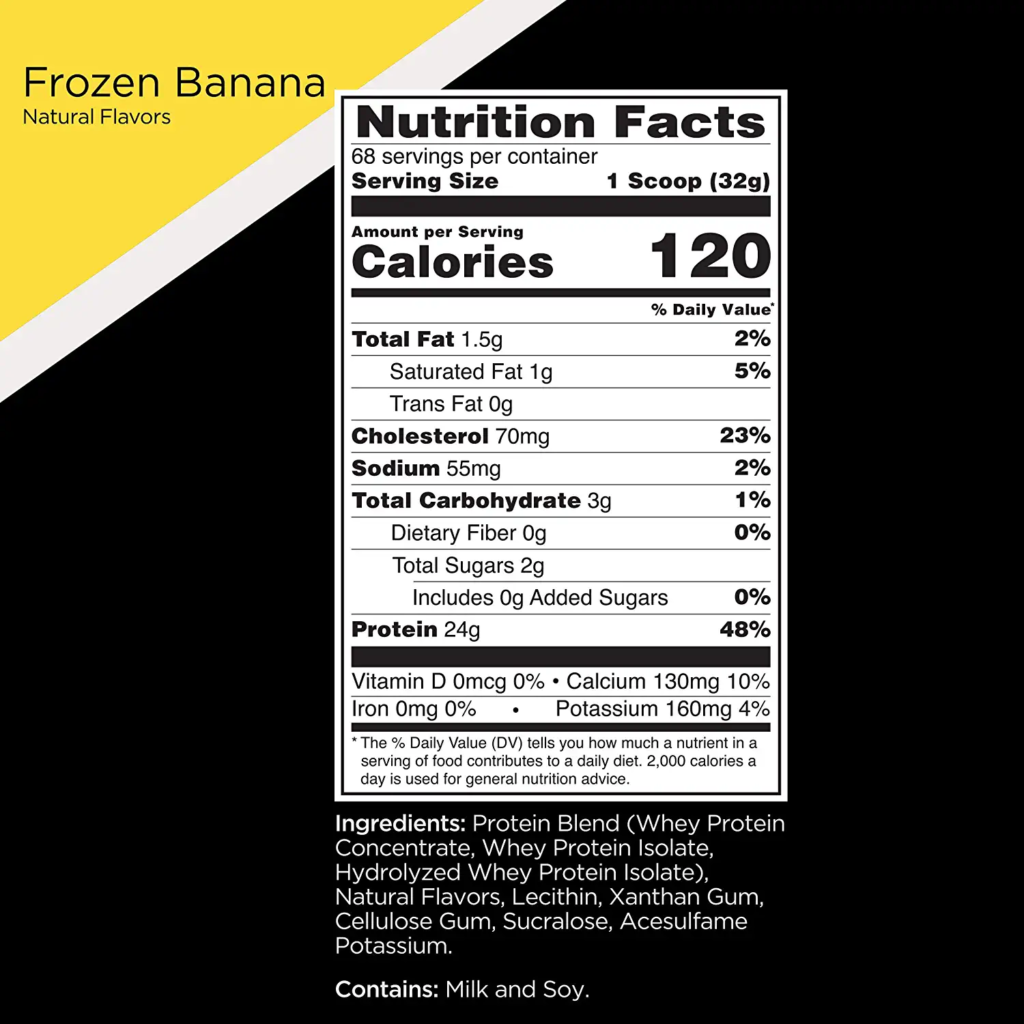 5e752b4f1004dd1e88090f97b894860e_090722233500.png Rule 1 Whey Blend (Сывороточная смесь) — 2,176 кг - замороженный банан