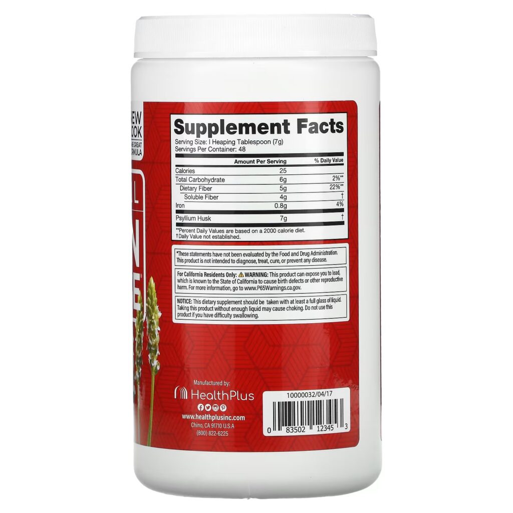 0050cf2e7d06a1ccfc0abdd009fbd248_111422203710.jpeg Health Plus, Original Colon Cleanse, 340 г