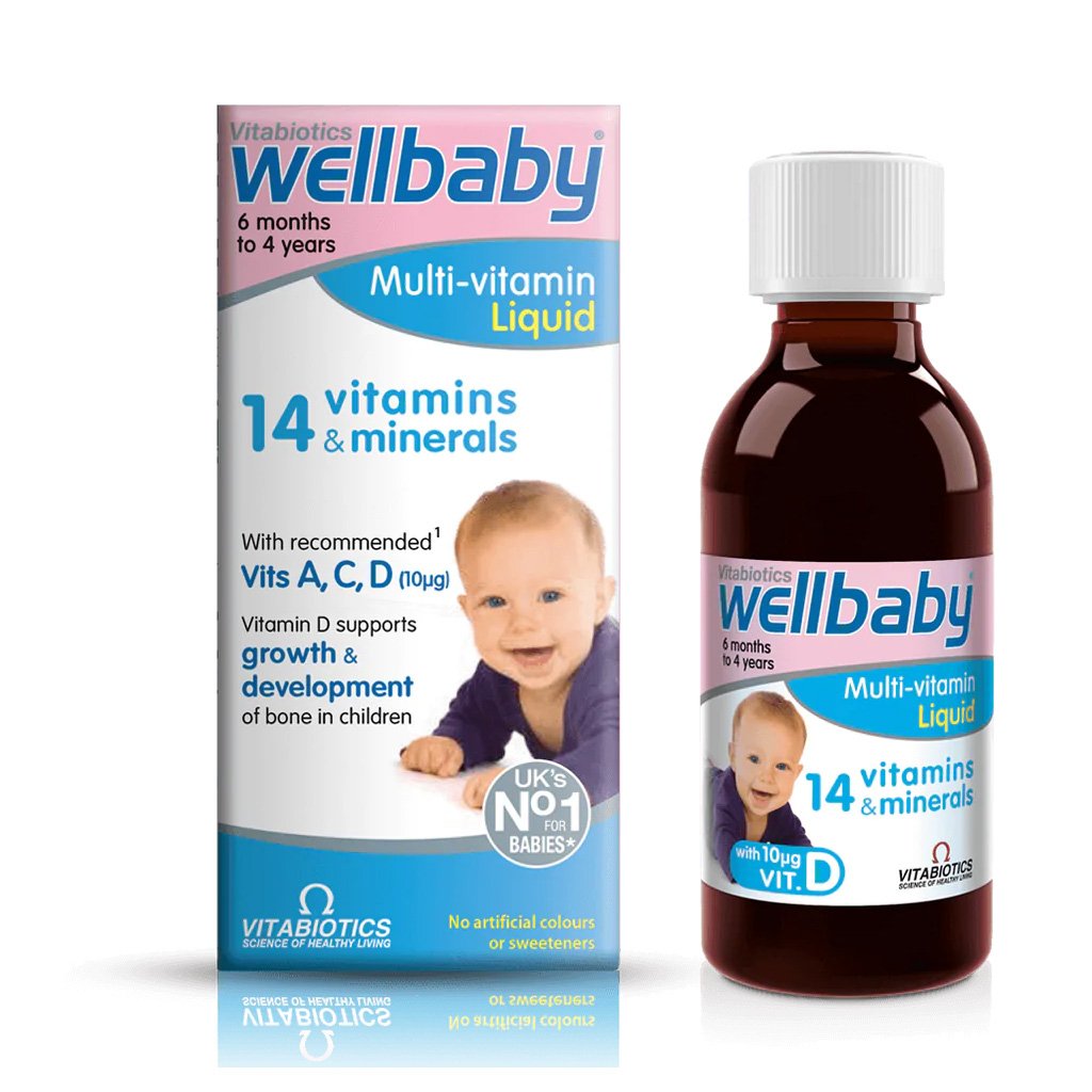 Wellbaby Мультивитаминная жидкость