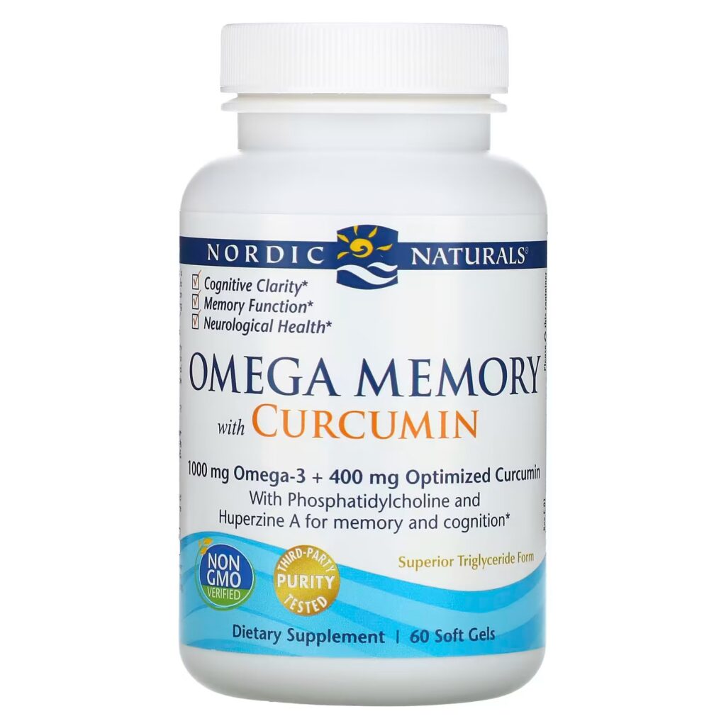 d84ddc09f49090e3c0a11ca120a2fa2d_121622010935.jpeg Nordic Naturals, Omega Memory с куркумином, 500 мг, 60 мягких таблеток