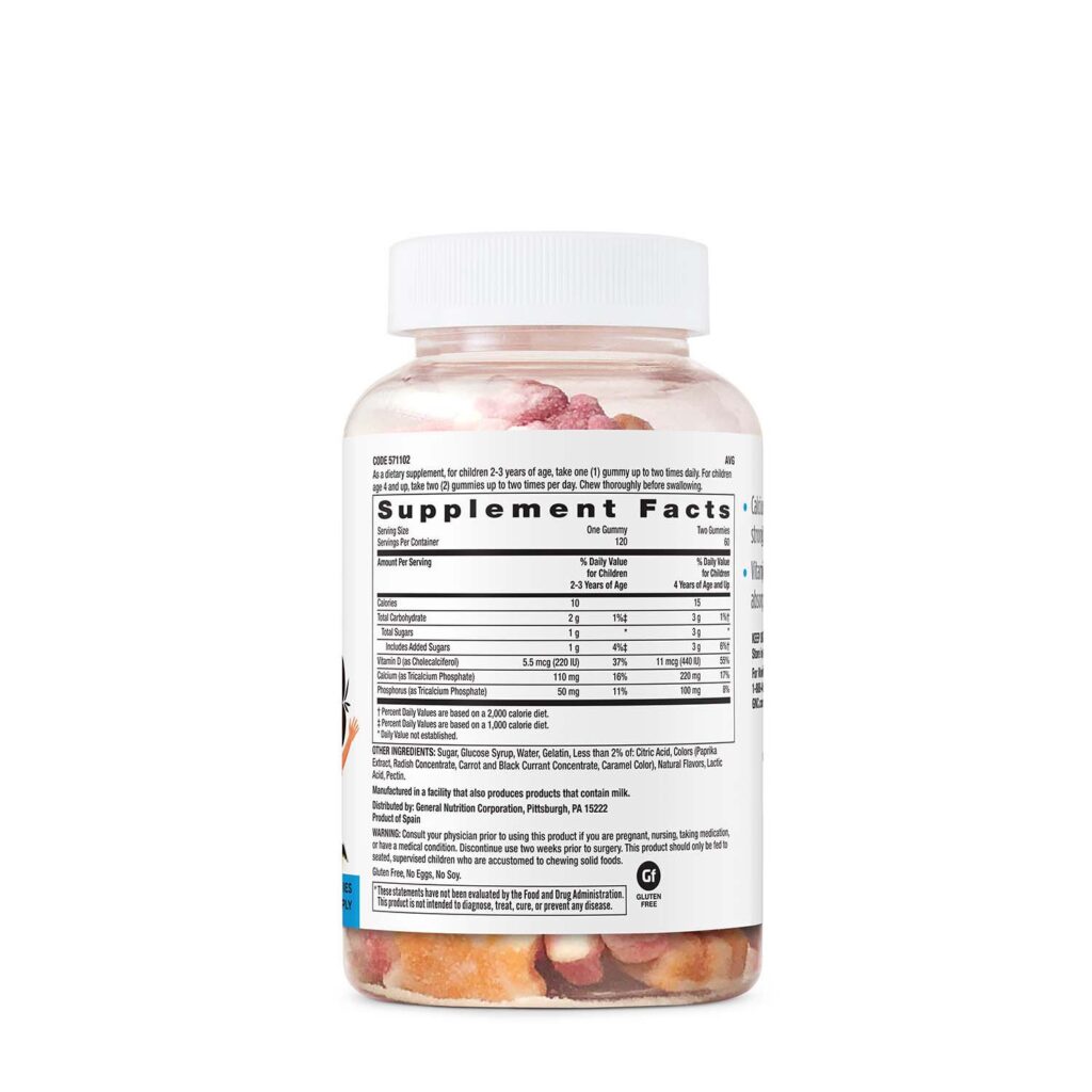 f64b918e91c56d7a231f5cb2a4f5c125_021923025614.jpeg GNC milestones Kids Gummy Calcium - 120 жевательных конфет