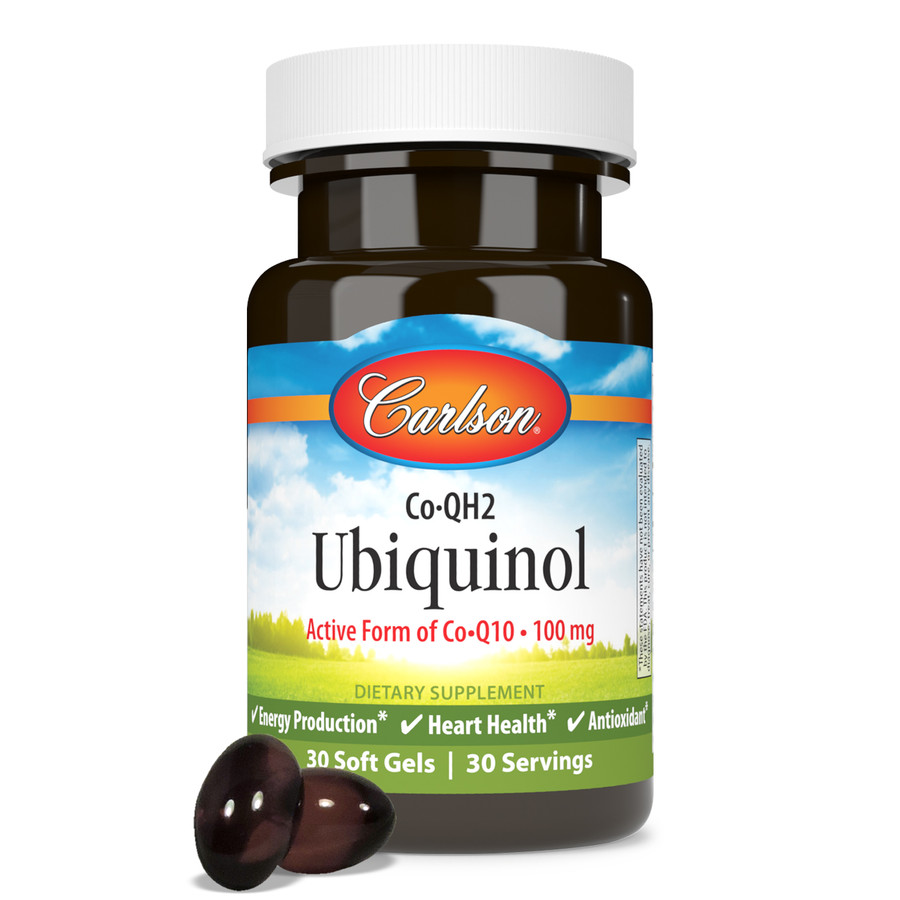 8c232cbc3b991cff0dc10e87e4b38779_031723171204.jpeg Carlson Labs CoQH Ubiquinol, 100 мг, 30 мягких капсул
