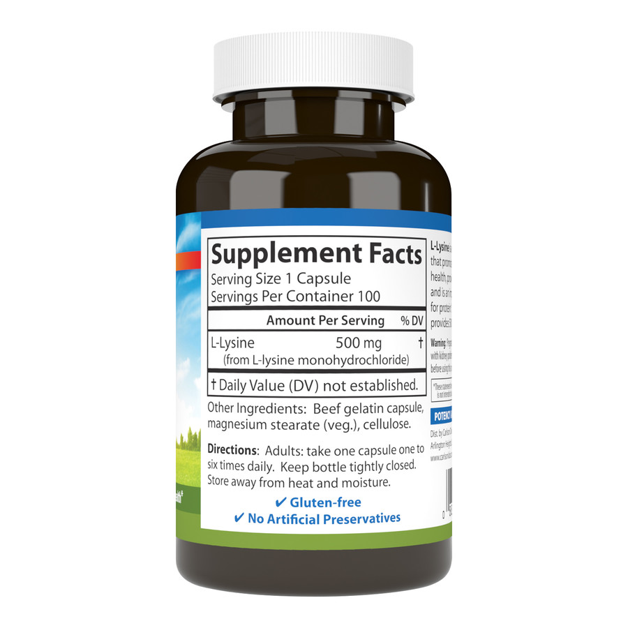 ba3a32edb279e7b49f791d189863a537_030323104503.jpeg Carlson Labs, L-лизин 500 мг