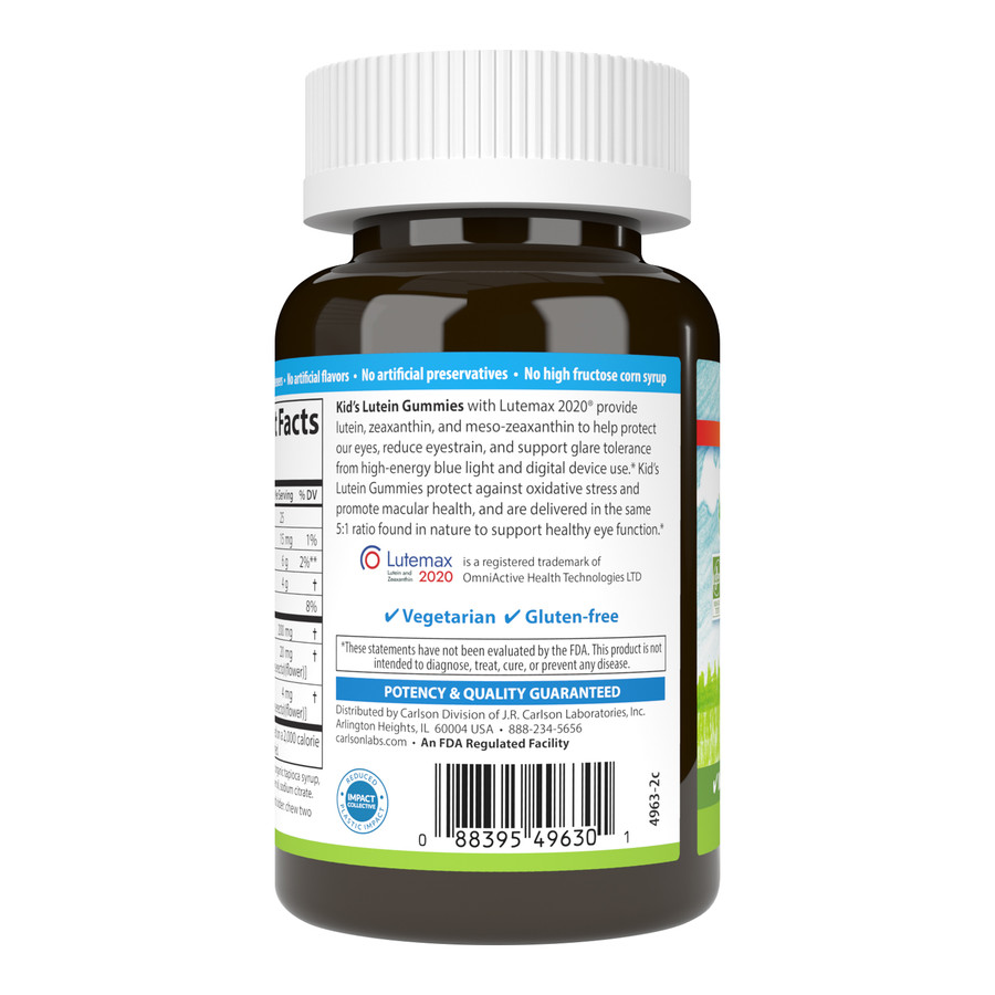 31af30bfbc64a669c763c6f5f53c0338_040823022910.jpeg Carlson Labs Детские жевательные конфеты с лютеином, 46 вегетарианских капсул