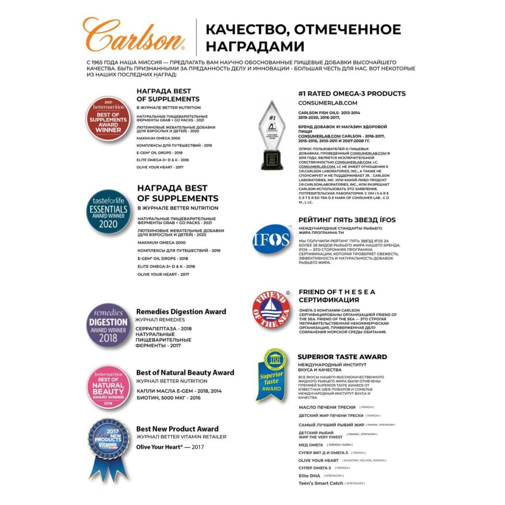 792a5a288dd677c006adf22143eb5726_040823020614.jpeg Carlson Labs Фосфатидилсерин 100 мг, 30 мягких капсул