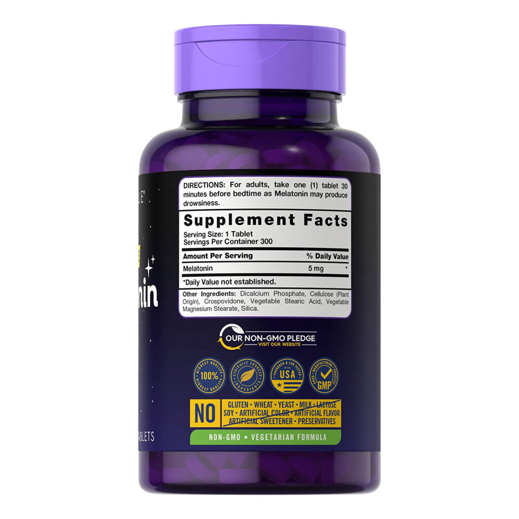 69722e102bd51706b7d98849bb091ca3_060423170958.jpeg Carlyle Мелатонин для сна 5 мг, быстрорастворимые 300 таблеток