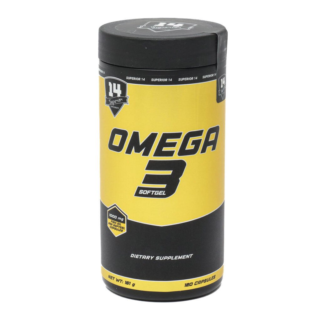 14 Superior - Витамин OMEGA 3 SOFTGEL, 1000 мг,100 ШТ.