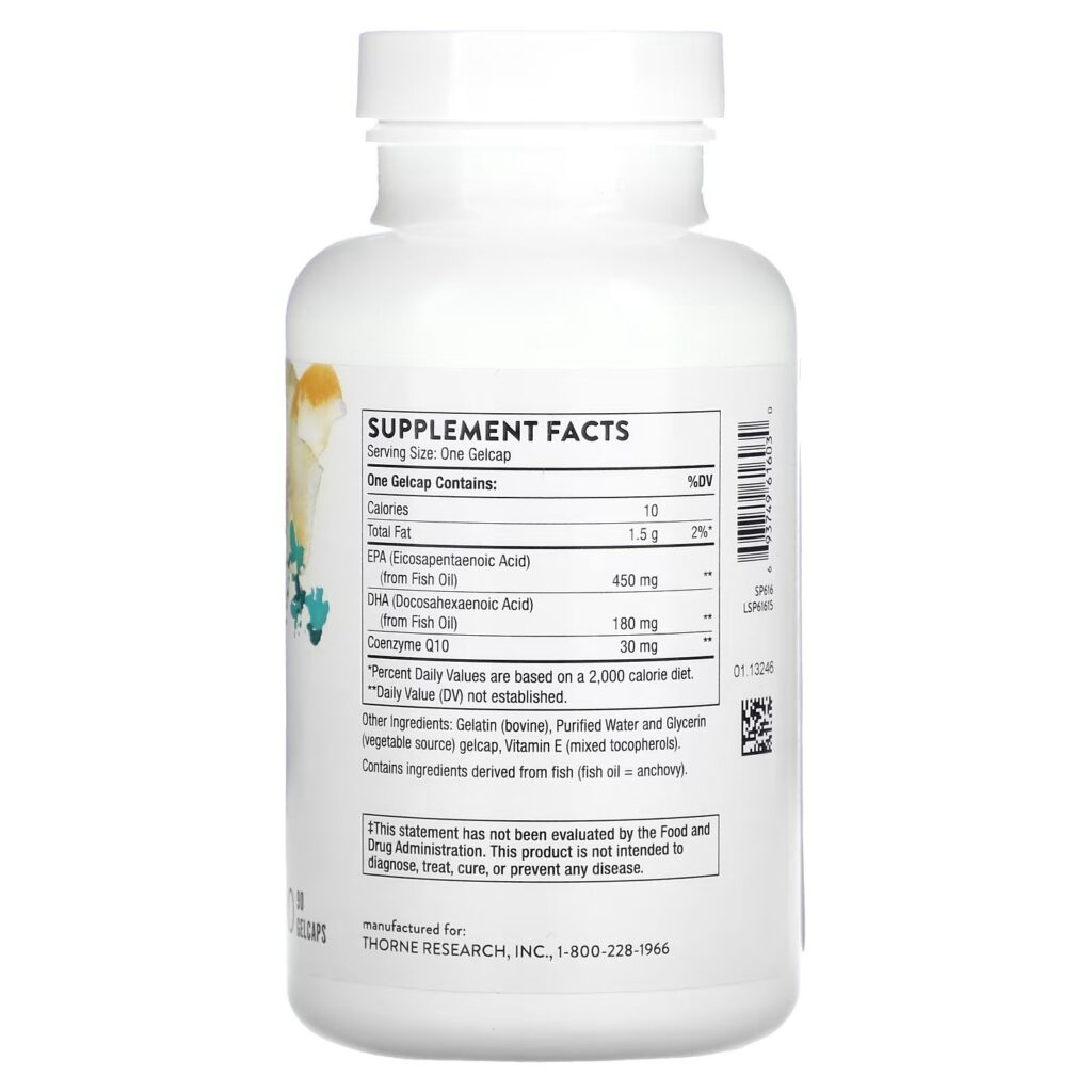 ba6ec36d67663e400cbd241f32c234b7_032124031959.jpeg Thorne, Омега-3 с коэнзимом Q10, 90 желатиновых капсул